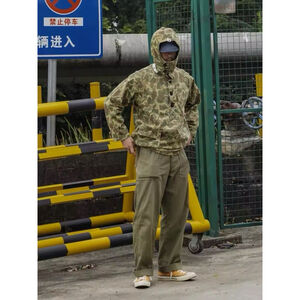 Bronson 29 USMC P41 Patch Pocket Trousers Vintage Workwear WWII HBT Combat Pants